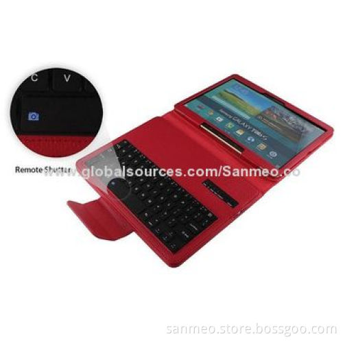 Bluetooth Keyboard Case for Samsung Galaxy Tab S 10.5 T800, High Quality Litchi Texture RemovableNew